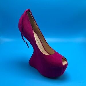 Giuseppe Zanotti CurveJem platform peep toe shoe